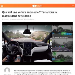 Que voit une voiture autonome ? Tesla vous le montre dans cette démo