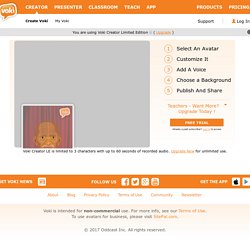 VOKI: avatar parlant