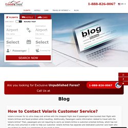 Volaris Customer Support 1-888-826-0067