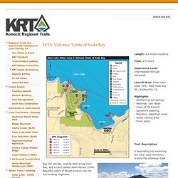 WT5: Volcanic Vents of Soda Bay - Konocti Regional Trails