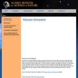 Volcano Simulator