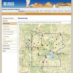 Volcano Hazards Program - Yellowstone Monitoring: Monitoring