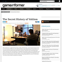 The Secret History of Volition - Features