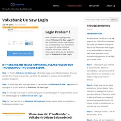 Volksbank Ue Saw Login - Login Wiz