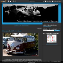 Volkswagen Combi T1 21 fenêtres - Le blog de alexrenault