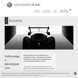 Volkswagen développe une voiture de course électrique pour la course de côte la plus célèbre au monde