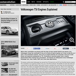 Volkswagen TSI Engines Explained