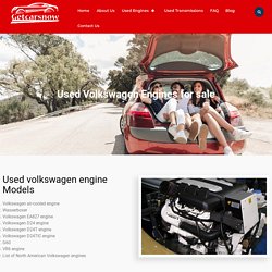 Used Volkswagen Engines for Sale