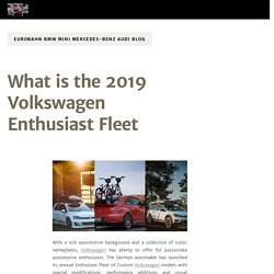 What is the 2019 Volkswagen Enthusiast Fleet