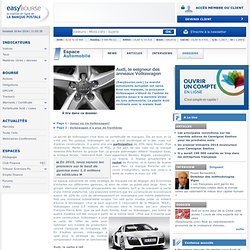 Volkswagen: dix marques dont la pépite Audi