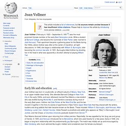 Joan Vollmer