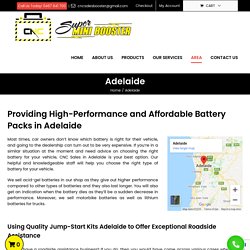 G7, G4++, 12 & 24 Volt Lithium & Acid Gel Battery Pack in Adelaide