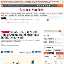 Voltas, RBL Bk: Nilesh Jain of Anand Rathi picks stks in this volatile mkt