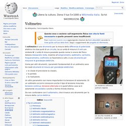 Voltmetro - Wikipedia