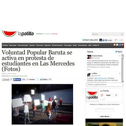 Voluntad Popular Baruta se activa en protesta de estudiantes en Las Mercedes