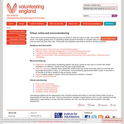 Volunteering England - Volunteering England