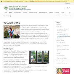 Volunteering - Manjushri KMC