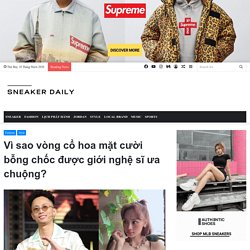 Giải mã vòng cổ hoa mặt cười Salute 2020 - Sneaker Daily