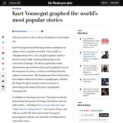 Kurt Vonnegut graphed the world’s most popular stories