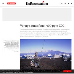 Vor nye atmosfære: 400 ppm CO2