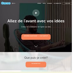 Cacoo - Créez des schémas en ligne et collaborez en temps réel