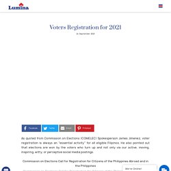 Voters Registration