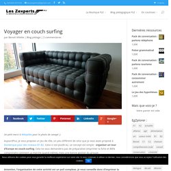 Voyager en couch surfing