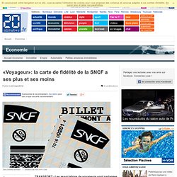 «Voyageur»: la carte de fidélité de la SNCF a ses plus et ses moins