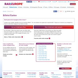 Travel in Europe: Buy Rail Tickets & Passes - Rail Europe