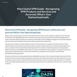 vpn dazn