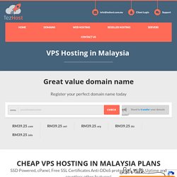 VPS Hosting in Malaysia -