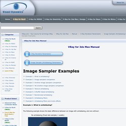 VRay.com - V-Ray Image Sampler Examples