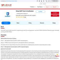 Virtual Vulnerability Assessment & Penetration Testing (vVAPT)