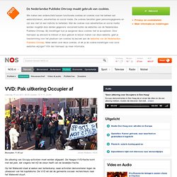 VVD: Pak uitkering Occupier af