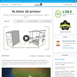 W.Afate 3D printer