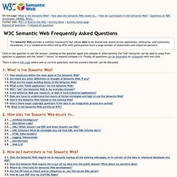 C Semantic Web FAQ