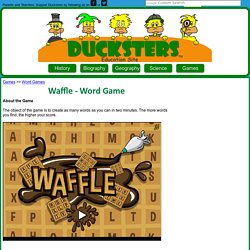 Waffle - Word Game