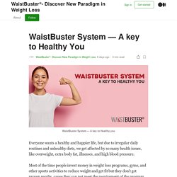 WaistBuster lipo system for Effective Weight Loss