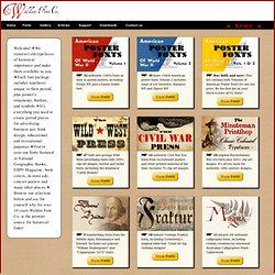 The Walden Font Co. - Purveyors of old and historic fonts and clip-art