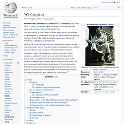 Waldensians