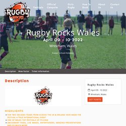 Wales Mini and Junior Youth Rugby Rocks Festivals 2022
