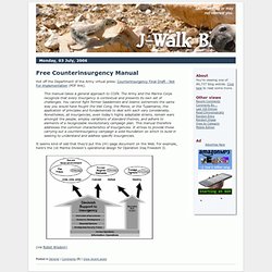 The J-Walk Blog: Free Counterinsurgency Manual