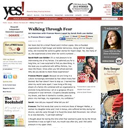 Walking Through Fear an interview with Frances Moore Lappé by Sarah Ruth van Gelder — YES! Magazine - Aurora