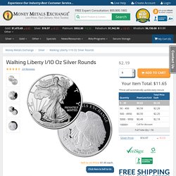 Buy 1/10 Oz Silver Rounds