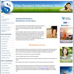 Walking meditation - Meditation on the Move