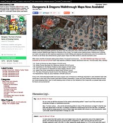 D&D Walkthrough Maps Now Available!