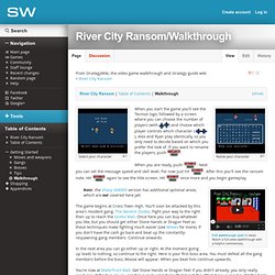 River City Ransom/Walkthrough