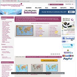 Buy Wall Maps from Maps International Online Map Shop