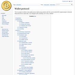 Wallet protocol