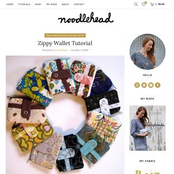 Zippy Wallet Tutorial - Noodlehead